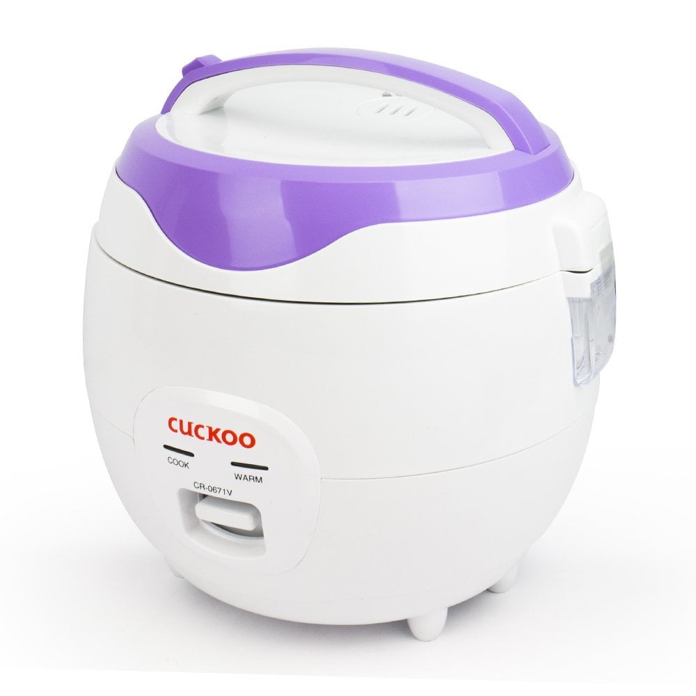 Cuckoo 6 Cup Electric Heating Non Stick Inner Pot Rice Cooker CR0671V