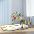 thumbnail image 3 of RUIG Baby Gym Play Mat for Babies 0-6 Months Tummy Time Mat Baby Kick and Play Piano Playmat Activity Gym for Baby Boy Girl Toddler Activity Center Baby Floor Play Mat for Baby, 3 of 8