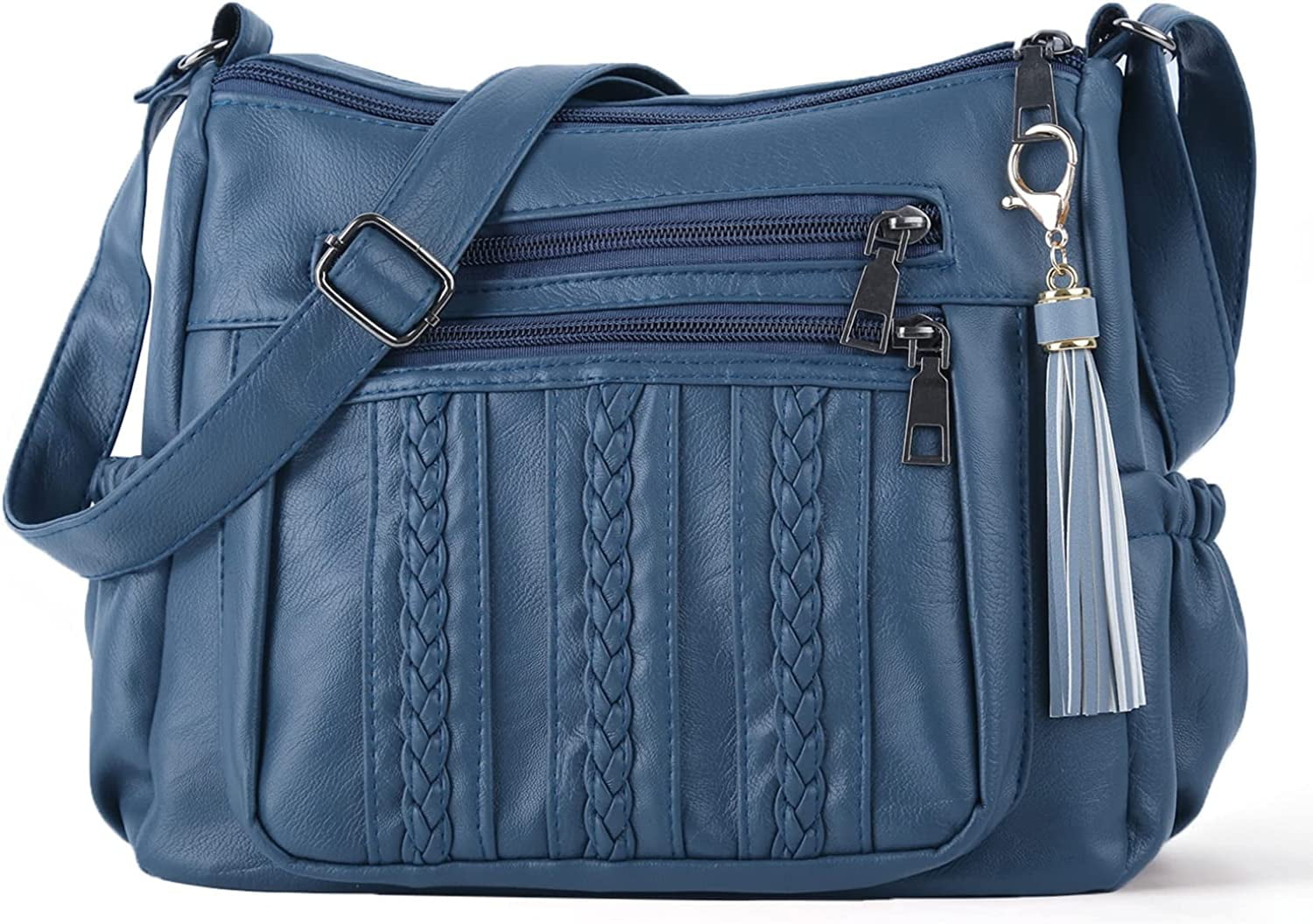 Purses for Women Pocketbooks Soft PU Leather Ladies Crossbody Purse