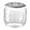 Round Gray, variant on Transparent Toy Storage Bins, Toy Box Chest, Dustproof Portable Shoe Stool Building Blocks Storage Box for Living Room Bedroom Kids Room Home Round Gray
