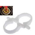 thumbnail image 2 of Almencla Motorcycle Front Fork Slider Guards Clips Protection Cover for CB400, 2 of 8