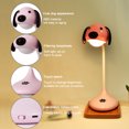 thumbnail image 4 of Luz nocturna recargable por USB, interruptor táctil, lámpara de escritorio, decoración de mesa de dormitorio, regalo (rosa), 4 of 8