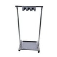 thumbnail image 1 of Organizador de soporte para fregona ANGGREK Acero Inoxidable Con ruedas 3 estantes, 1 of 8