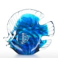 thumbnail image 1 of Labymos Bleu Tropical Poisson Sculpture Décoration Maison Verre Poisson, 1 of 8
