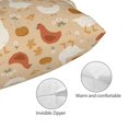 thumbnail image 3 of Cauagu Autumn and Thanksgiving Print Pillow Covers with Envelope Closure,1PC Pillow Cases Decorative Pillow Case for Bed & Couch, Pillows Not Included-20"x30", 3 of 6