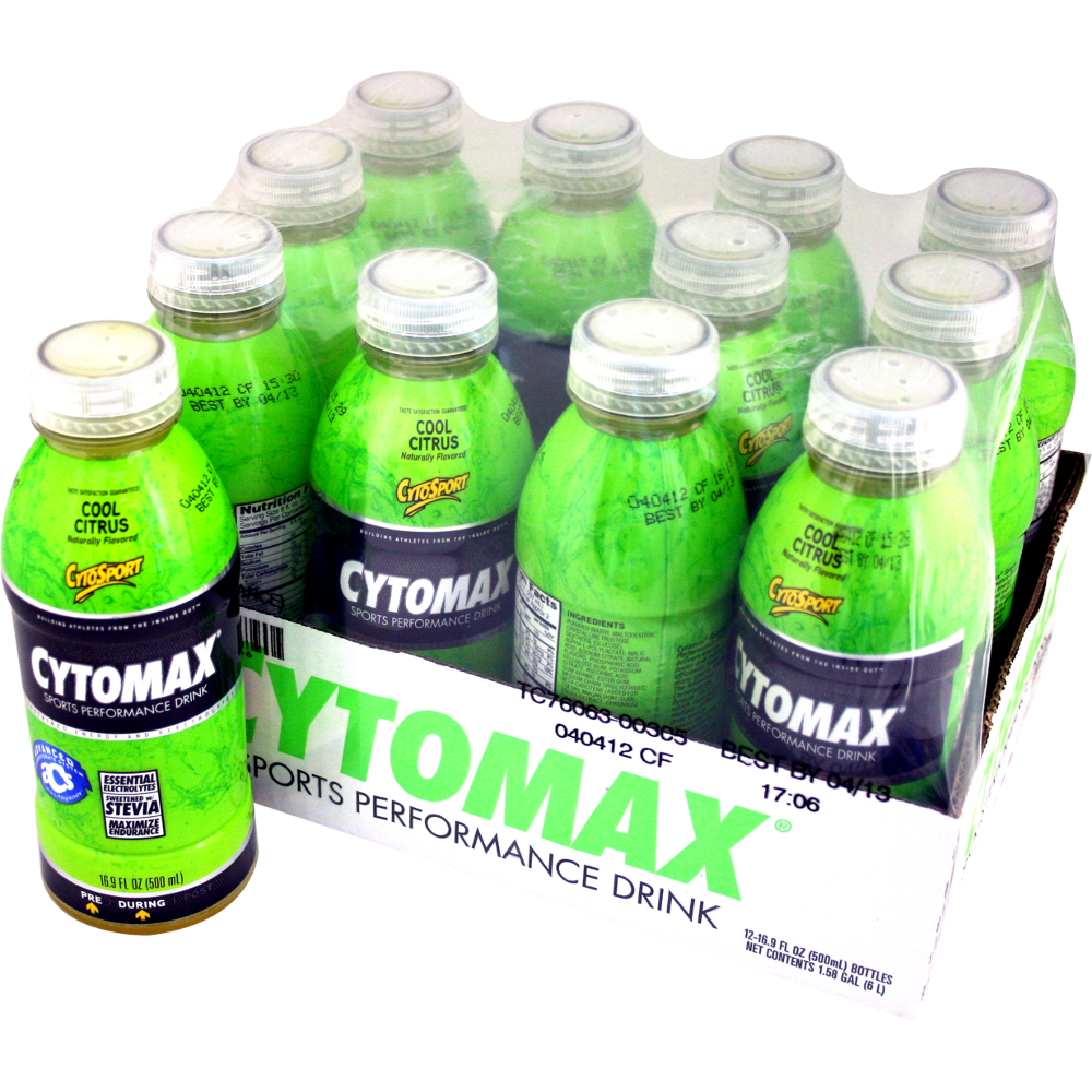 CytoSport Cytomax RTD, Cool Citrus, 16.9 Fl Oz, 12 Ct by Homel Foods Corporation