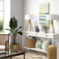 thumbnail image 4 of Hudson & Canal TL0642 Lampe de Table en Laiton Flotté, 4 of 8