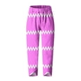 thumbnail image 5 of Pantalones de Mujer Traje Verano Cómodo de Moda Impreso Pantalones Recortados, Pantalones Elásticos Casuales, 5 of 5