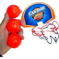 thumbnail image 4 of Bath Time Mini Basketball Slam Dunk Zone Shooting Game (6") 3 Balls That Float Included. Suctions to The Wall. Plastic. Bathtub Toy for Boys and Girls. (1 Set), 4 of 8