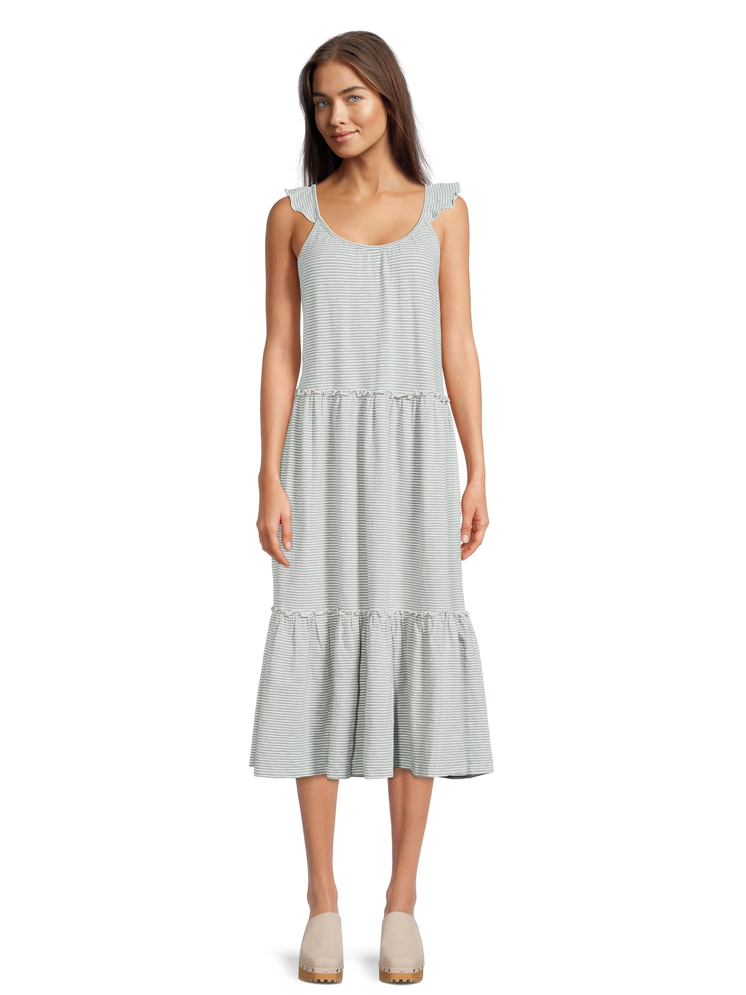 easy-peasy Women's Tiered Dress, Sizes XS-XL