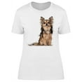 thumbnail image 1 of Chihuahua Sitting And Staring T-Shirt Women -Image by Shutterstock, Female Small, 1 of 2