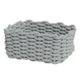 thumbnail image 1 of Dog Toy Basket, Cotton Rope Storage Basket, Hand Knitting Nordic Style Desktop Storage Organizer, Bathroom Organizers and Storage Baskets with Handle for Key Toys, 1 of 8