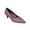 Purple, variant on Comfortable Women Kitten Heel Pumps with Arch Support Lightweight and Non-Slip Fashion & Versatile Suitable for Work and Party