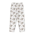 thumbnail image 5 of Goofa Cartoon Koala Printed Soft Pajama Pants for Women, Wide Leg Comfy Casual Lounge Yoga Pants-XX-Large, 5 of 9