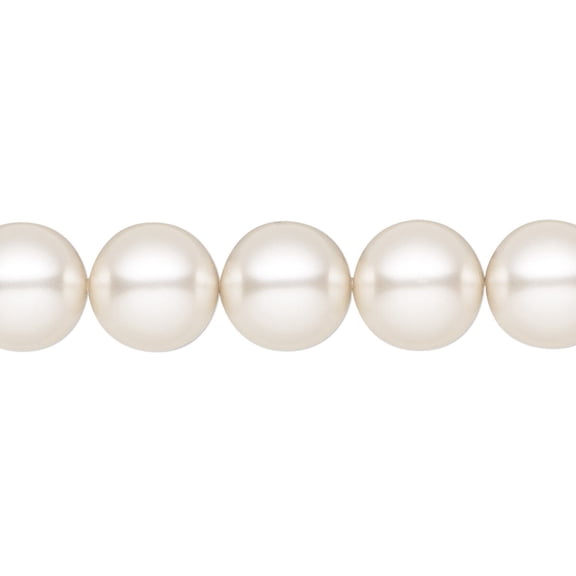 Swarovski Pearl Beads Article #5810 8mm Size White Color 50 Beads