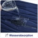 thumbnail image 3 of Juego de 2 alfombrillas de baño Laklulu con espuma viscoelástica absorbentes, antideslizantes y lavables, 2 piezas, 3 of 5