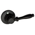 thumbnail image 1 of Designers Impressions Villa Design Mat Noir Factice Levier de Porte (Non Fonctionnel), 1 of 2