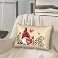 thumbnail image 2 of Rocae Love Gnomes for Satin Pillowcase 20x30 Inches for Hair and Skin,Gifts for Women Men Super Soft Pillow Covers (Pillow core not included), 2 of 7