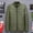 Army Green, variant on Babysbule Jackets for Men Winter Men Solid Casual Stand-up Collar Zipper Cotton-padded Lightweight Jacket