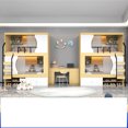 thumbnail image 4 of Litera apartamento espacio cabina cama casa de familia estudiante madera maciza cama alta y baja, 4 of 4