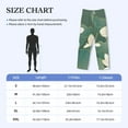 thumbnail image 4 of Picia Lotus Golden Line Mens Soft Woven Cotton Elastic Waistband Sleep Pajama Pant Lounge Sleep Pant With Pockets And Drawstring-XX-Large, 4 of 9