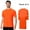 Safety Neon Orange 3 Pcs, variant on High Visibility Safety T-Shirts for Work | Short Sleeve Hi Vis Safety Neon Green T-Shirt for Workout Running Safety Tee, Lightweight 5.1oz 100% Polyester, Size L, Pack of 2