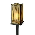 thumbnail image 4 of Robert Louis Tiffany Style Floor Lamp with USB Charging Port 3-Light 72" Tall Bronze Amber Art Glass Shade for Living Room Reading, 4 of 9