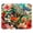 Multicolor 2, variant on PhooArto Comfortable Mouse Pad Birds on a Wire Sundown Desktop Mousepad , 21 x 25 cm Mouse Mat, Non-Slip Rubber Base, Improves Speed and Precision