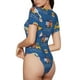 thumbnail image 2 of Fotbe Construction Vehicles Body de Mujer con Cuello Redondo y Mangas Cortas, Sin Mangas Ajustado, Suave, Cómodo y Básico-Small, 2 of 7