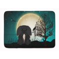 thumbnail image 1 of Carolines Treasures BB2297RUG Halloween Scary Pekingnese Black Machine Washable Memory Foam Mat, 1 of 4