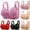 05# Pink, variant on Qwertyu 2026 Daisy Bras for Older Women No Underwire Front Closure Comfort Senior Wireless Snap Closing Bra Red 46