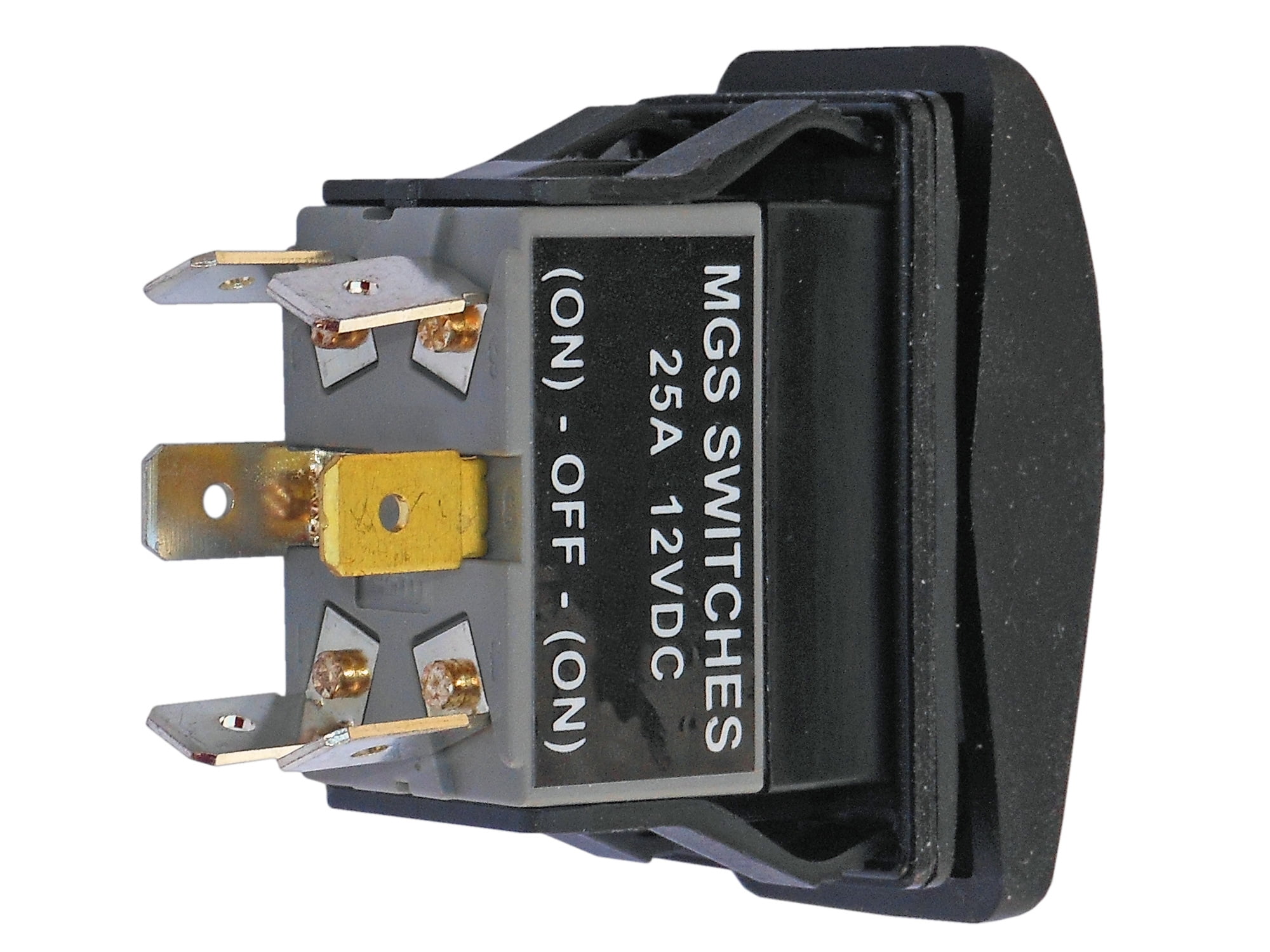 Five Oceans 6 Pins Momentary ON-OFF-ON LED Rocker Switch 12V with Light for Boat FO3015