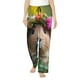 thumbnail image 1 of Fotbe Flower Crown Guinea Pig Pantalones de Pijama para Mujer, Pantalones de Dormir, Pantalones Pj con Cordón y Bolsillos-Small, 1 of 6