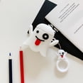 thumbnail image 1 of Protective Cover Replacement for Airpods Bluetooth Wireless Earphone Case Shockproof Earphone Box Cover Silicone Earbuds Box Case Halloween Earphone Case, 1 of 2
