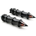 thumbnail image 1 of Krator Motorcycle Hand Grips 1 Inch Turn Signals Pair Compatible with Harley Davidson V-Rod Night Street V Rod, 1 of 5