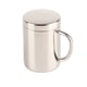 thumbnail image 2 of Tazas de Café, Taza de Café de Acero inoxidable de acero inoxidable de acero inoxidable de fondo ancho con tapa para el hogar, 2 of 7