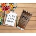 thumbnail image 4 of Boss Gifts for Men Boss Travel Mug Boss Cup World Best Boss Gifts for Male Boss Christmas Birthday Gifts for Boss 20 Oz, 4 of 6