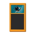 thumbnail image 2 of San Jose Sharks 31'' x 17.5'' Chalk Note Board, 2 of 4