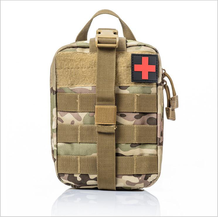 Tactical First Aid Kit Survival EDC Molle EMT Bag IFAK Medical Pouch ACU Camo 