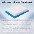 thumbnail image 2 of GUYUTING RZR 570 Ranger 570 Ranger 900/1000 ATV Air Filter Replacement Paper Sponge Metal 7081706/7082241 for Polaris, 2 of 8