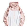 thumbnail image 2 of Weiqiqre Veste Légère pour Hommes UPF 50+ Fermeture Éclair Complète Protection Solaire Chandail à Capuchon Séchage Rapide Manches Longues Randonnée Pêche Course, 2 of 6