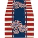 thumbnail image 2 of Nueva Bandera de Mesa Del Día de La Independencia con Patrón de Camión Enano Patriótico, Mantel, Decoración de Mesa, Bufanda de Tira, 2 of 4