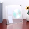 thumbnail image 3 of Miangastore Cd Frame Kpop Photocard Holder Cd Display Clear Cd Frame Display Photocard Holder Acrylic Cd Stand Rack For Tabletop, 3 of 8