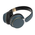 thumbnail image 1 of Over Ears 3.5mm con cable / inalámbrico Auriculares para juegos Auricular Estéreo Soporte Tarjeta TF con micrófono para PC Tablet azul, 1 of 7