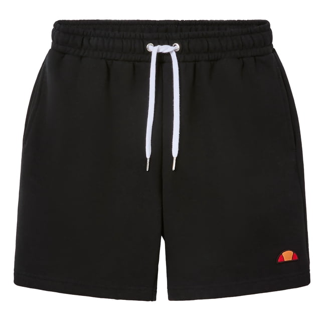 ellesse Pantalón corto de chándal para hombre - WEST PALM SHORT, ropa de estar por casa, bermudas, liso Negro XL (X-Large)