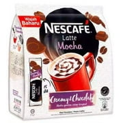 Malaysia Best Brand Nestle NESCAFE Premix Latte Mocha / Rich Velvety Real Coffee