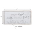 thumbnail image 2 of Framed Wooden Sign So Unbelievably Blessed, 2 of 4