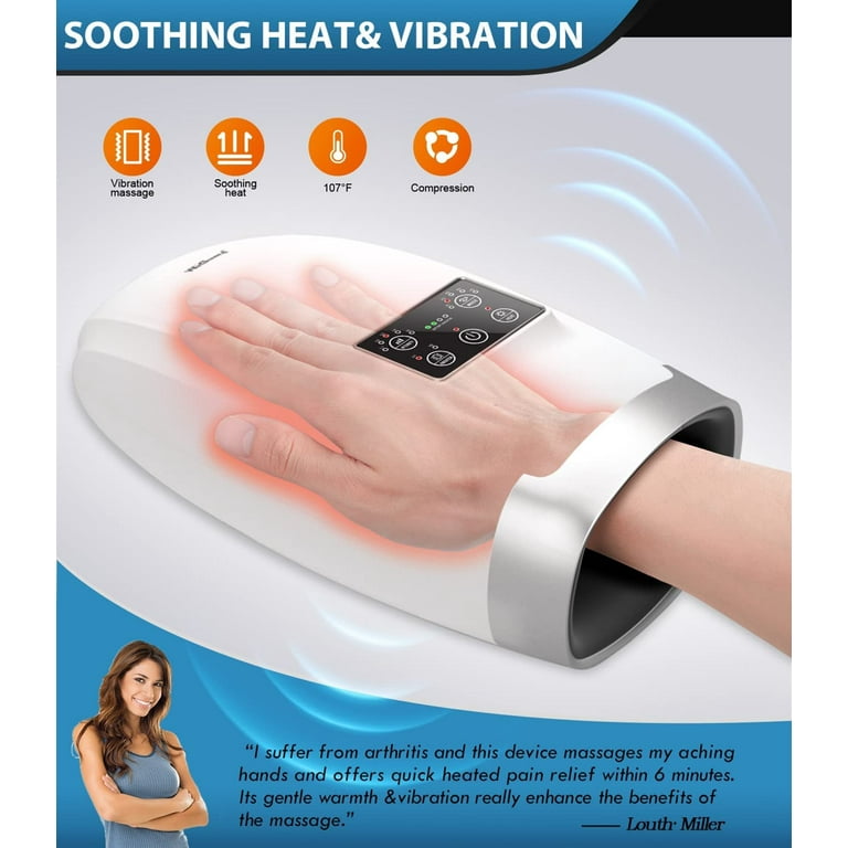 AIRE Neck Massager: Air Compression, Heat, Vibration For Pain