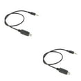 thumbnail image 1 of Justharion 2.5mm DC2 Remote Shutter Release Cable for D90 D5600 D7500 D7200 D750 Style A 2Set, 1 of 6