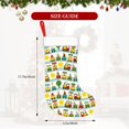 thumbnail image 4 of Disketp Train With Animals Christmas Stockings, Xmas Stocking for Family Holiday Season Décor, Personalized Holiday Indoor Decorations, 4 of 7